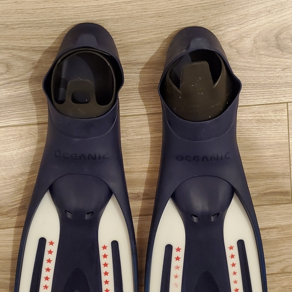 Oceanic Vipor Snorkel Full Foot Fins, Limited Edition, Youth US 3-4, Lik… - Picture 5 of 8